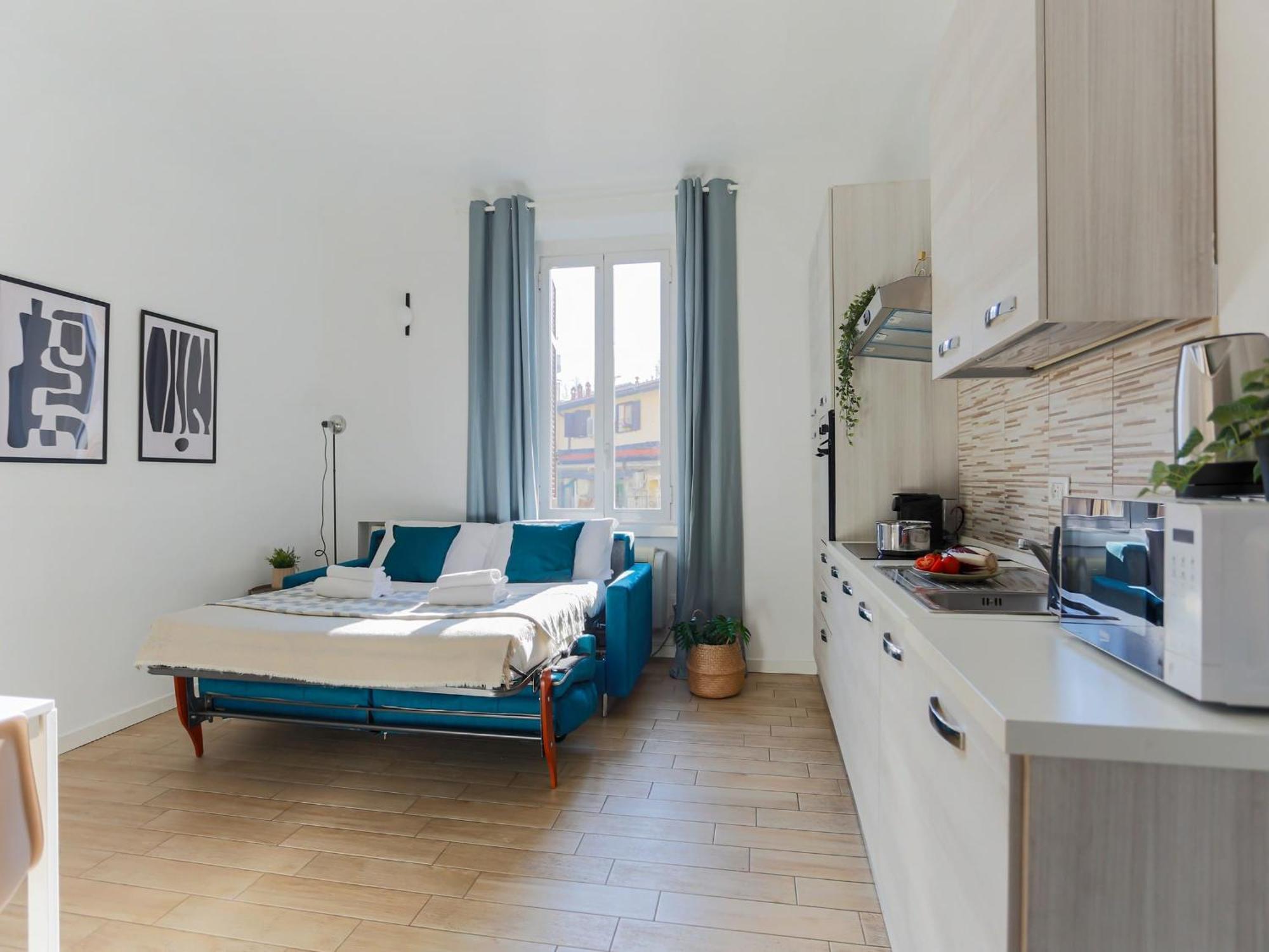 The Best Rent - Spacious Two Bedrooms Apartment Near Porta Romana Milan Luaran gambar